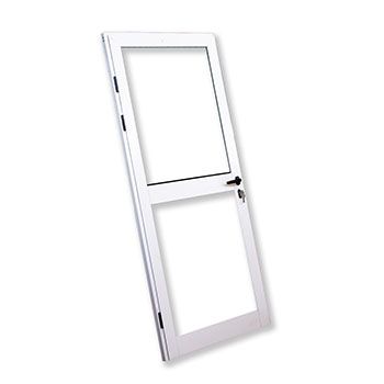 PUERTA DE UNA HOJA RETICULADA VIDRIO DE 900X2100 MM P1 