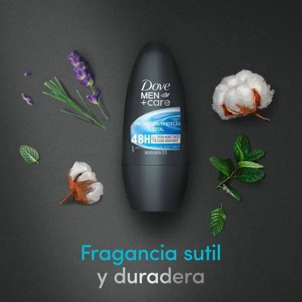 DOVE DESODORANTE ROLLON CUIDADO TOTAL 50ML