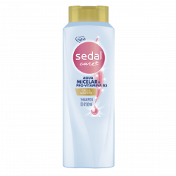 CHAMPÚ SEDAL SHAMPOO AGUA MICELAR Y B5 X 620ML