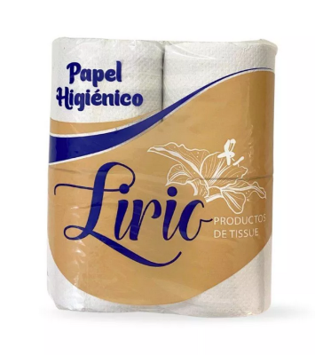 PAPEL SANITARIO LIRIO 44 M HS x 4 ROLLOS