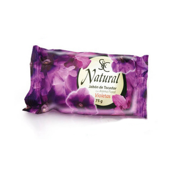 S&C JABON NATURAL DE VIOLETA 75 g