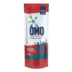 OMO DETERGENTE LIQUIDO MULTIACTIVO REGULAR PQD ACE 450ML