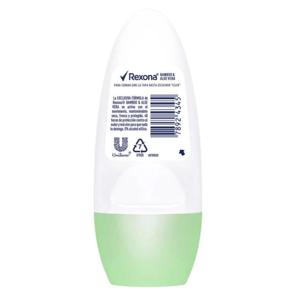 REXONA DESODORANTE ROL BAMBOO X 50ML