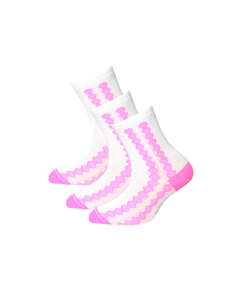 [3740023536] Girls' Socks (3 Pairs)