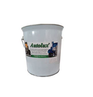 [3740022564] Autolux Automotive Synthetic Enamel Paint, 4.4 L Metal Can (Black Metallic)