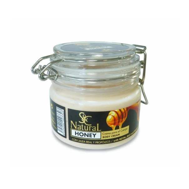 S&C NATURAL HONEY BODY CREAM WITH ROYAL JELLY AND PROPOLIS 200 mL