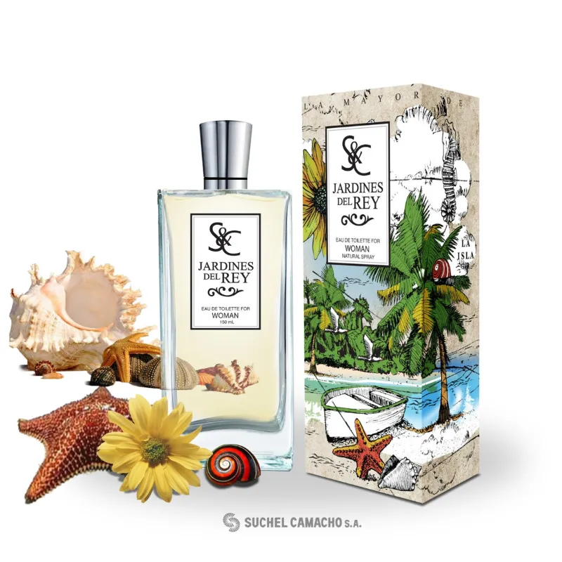 S&C JARDINES DEL REY EAU DE TOILETTE PARA MUJER 150 ML